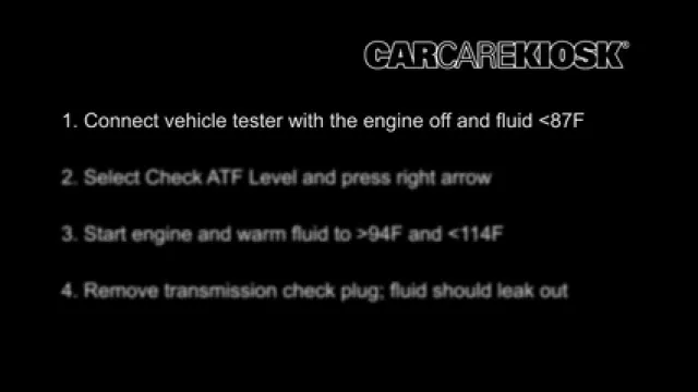 2014 Volkswagen Tiguan R-Line 2.0L 4 Cyl. Turbo Liquide de transmission Vérifier le niveau de liquide